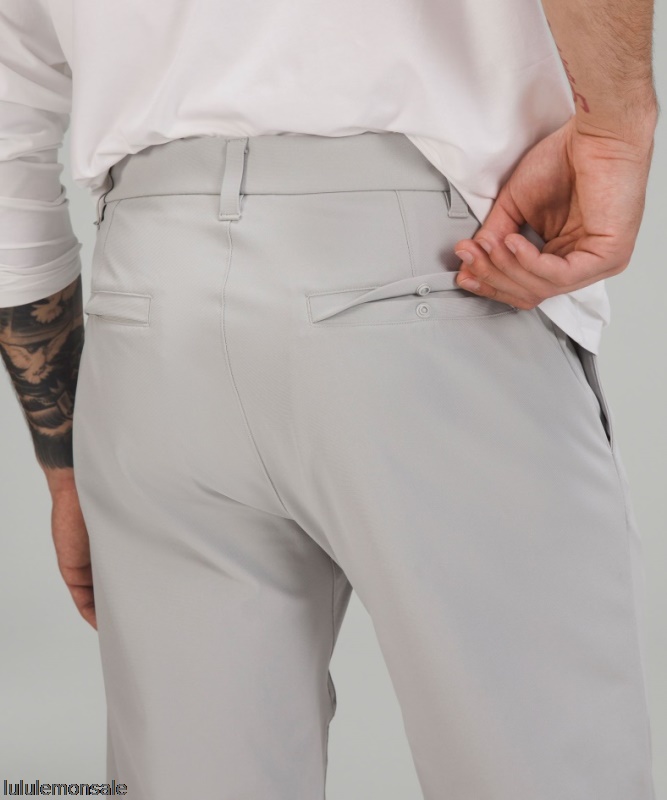 Lululemon Deutschland DELULU694 | Lululemon Deutschland Seal Grey Commission Classic-Fit Hose 32 Warpstreme